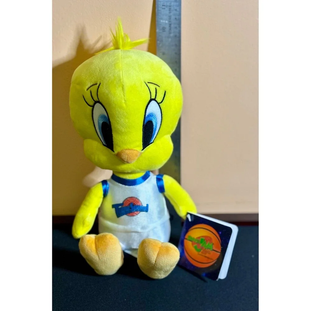 Kohls Cares Space Jam 30th Anniversary Tweety Bird Plush Tune Squad Jersey 11in